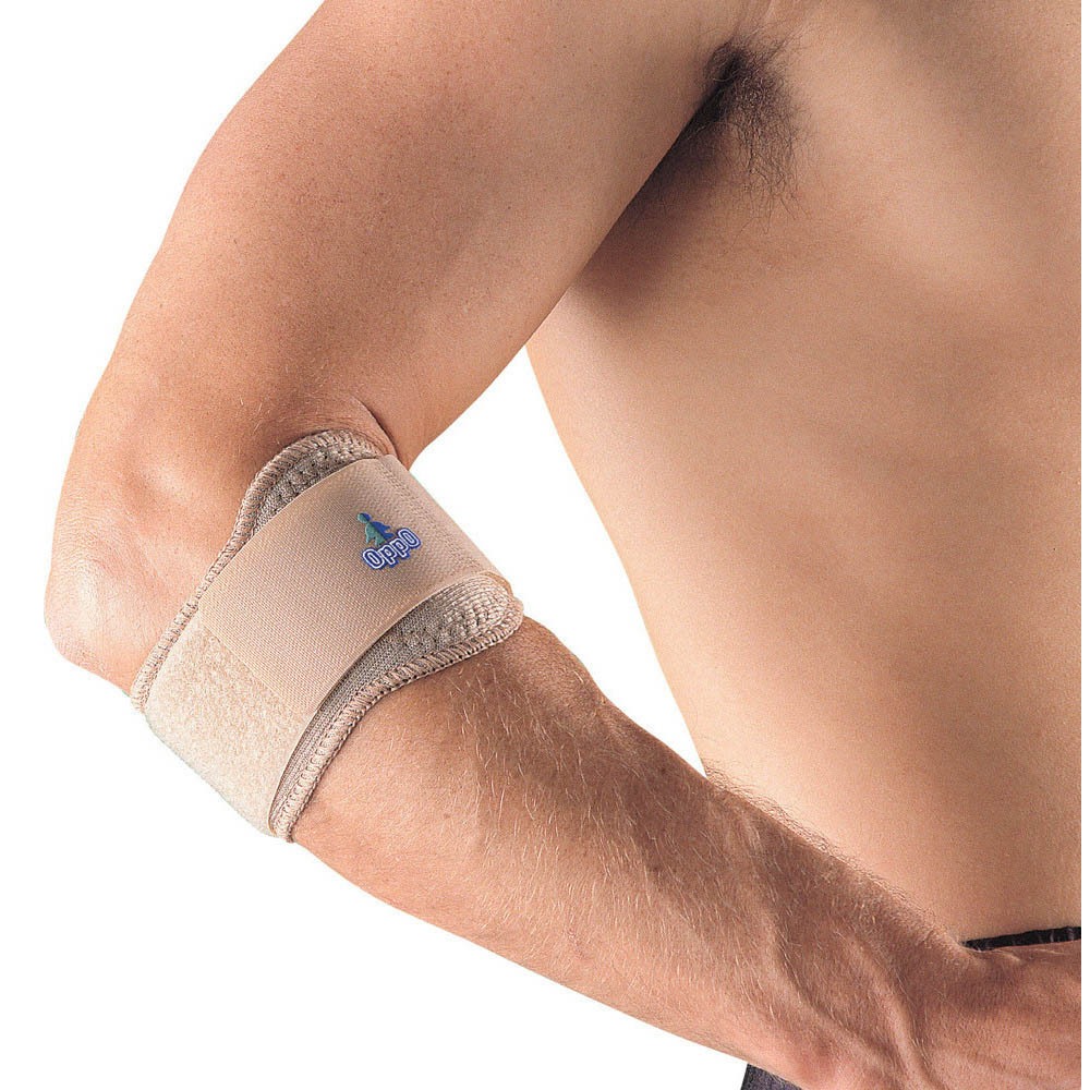 Oppo 1486 Elbow brace for Epicondylitis in Beige color