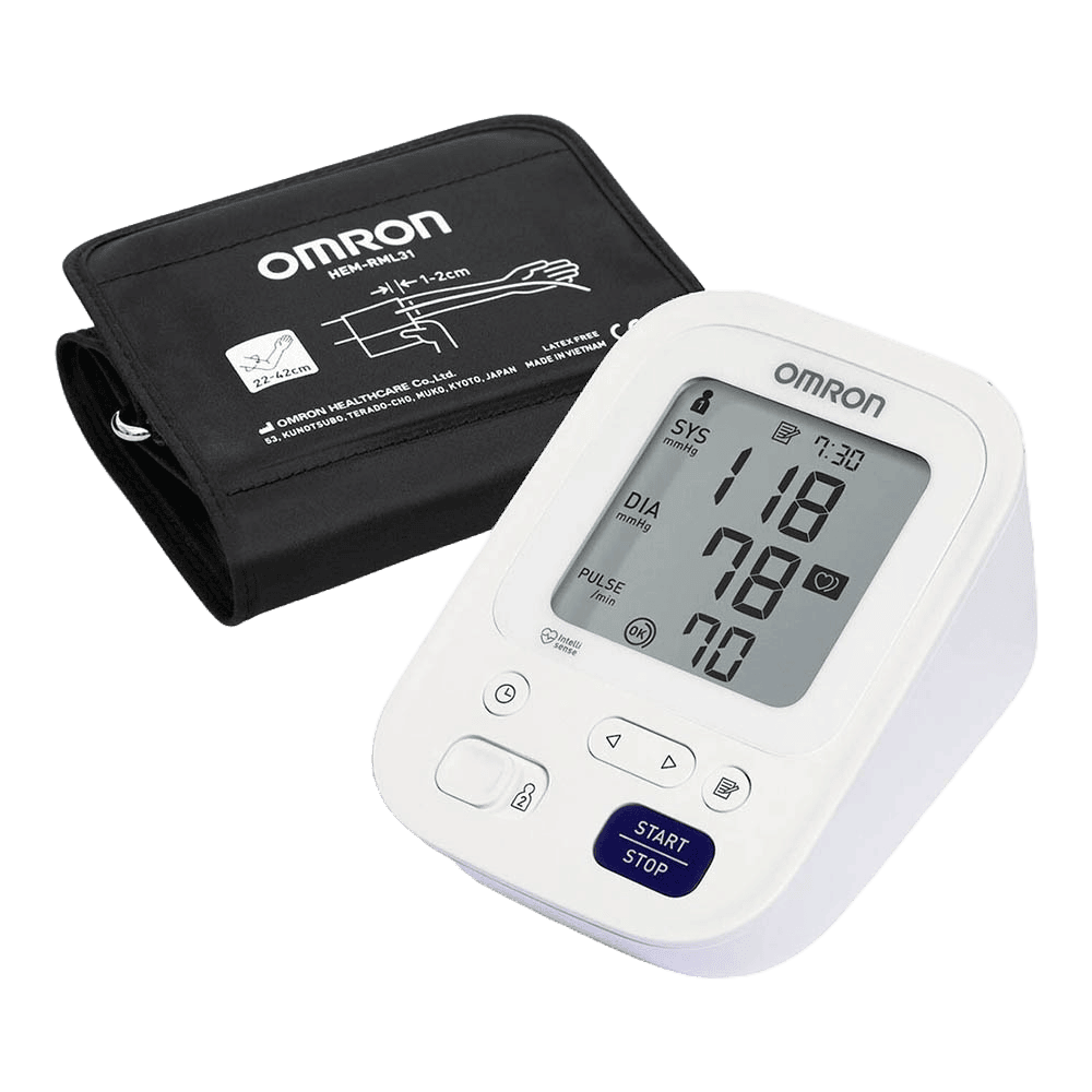 Omron M3 Intellisense Digital Upper Arm Sphygmomanometer with Arrhythmia Detection HEM-7154-E