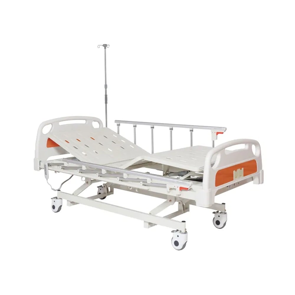 Multi-split bed with electric lift, hospital type