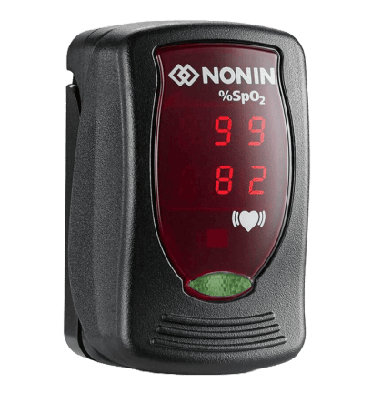 Nonin 9590 Finger Pulse Oximeter Black