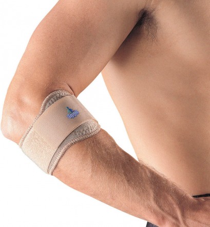 Oppo 1486 Elbow brace for Epicondylitis in Beige color