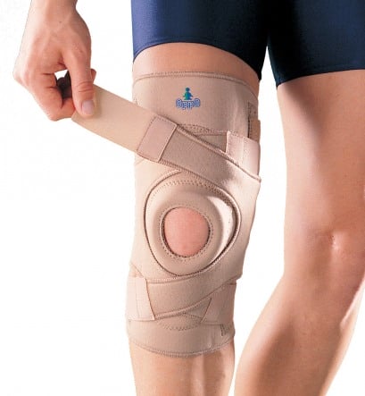 Oppo 1033 Kneepad with Hole in Beige color