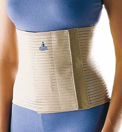 Oppo 2260 Elastic Postoperative Waist Belt 24cm in Beige